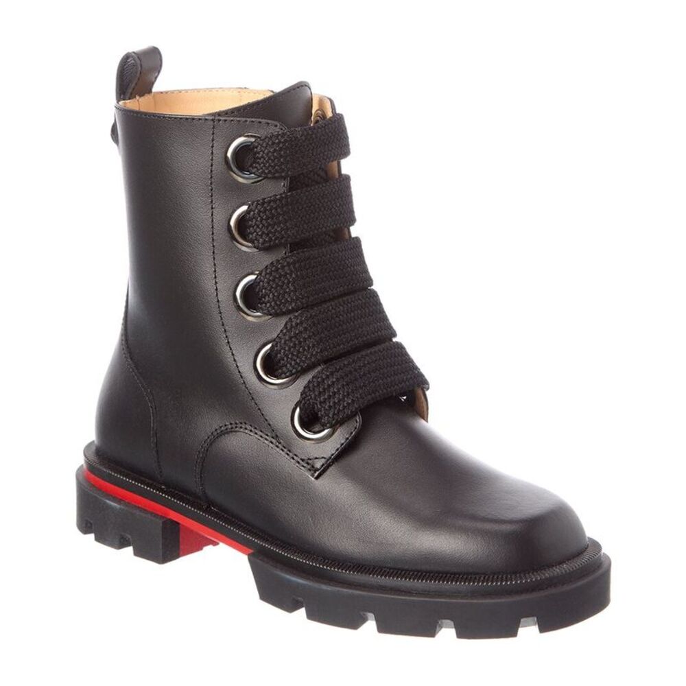 Christian Louboutin Montana Leather Boot, Black